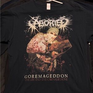 Aborted goremageddon Black Graphic T-Shirt